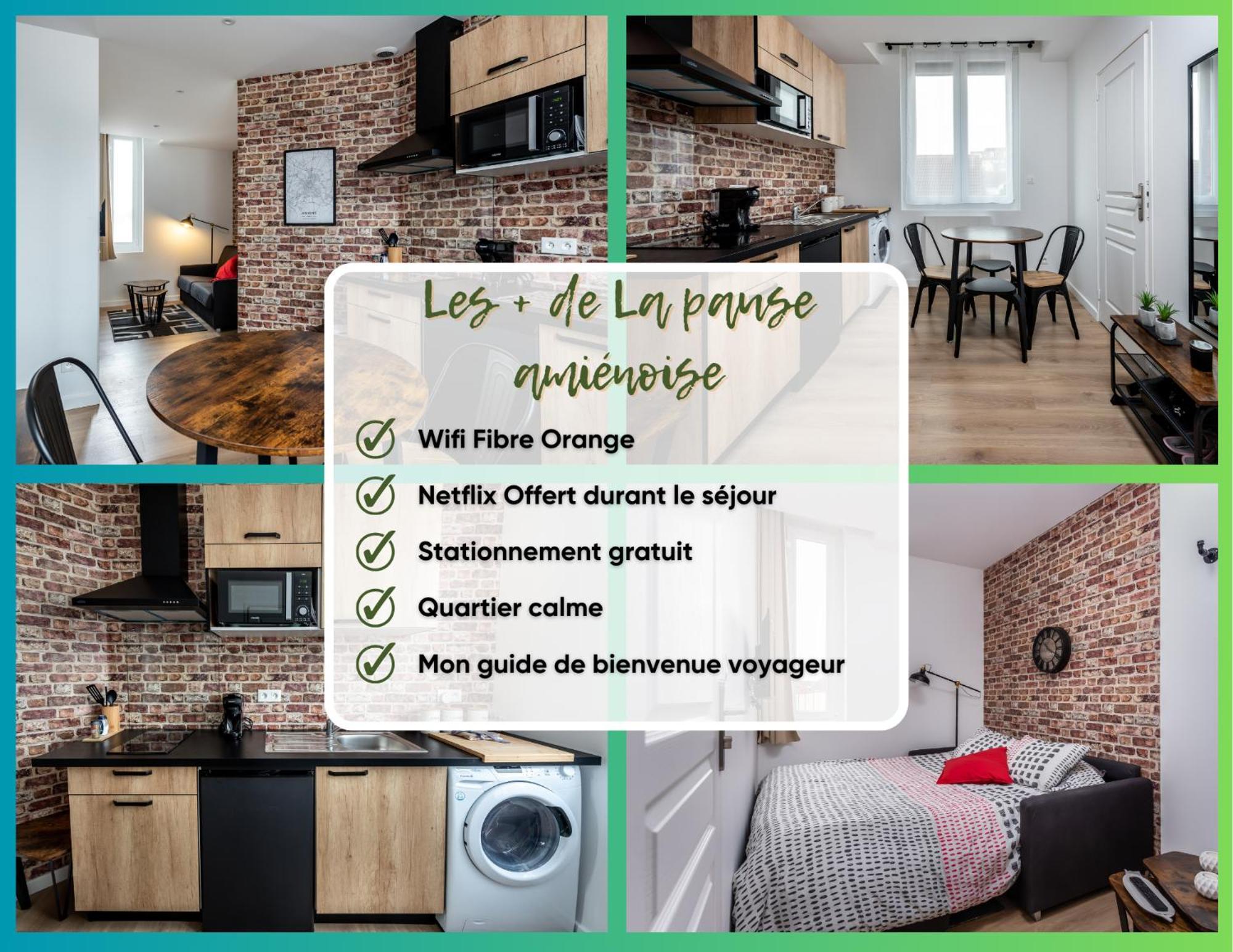 Location D'Appartements - Cosysejour - Calme Fibre Netflix Amiens Dış mekan fotoğraf